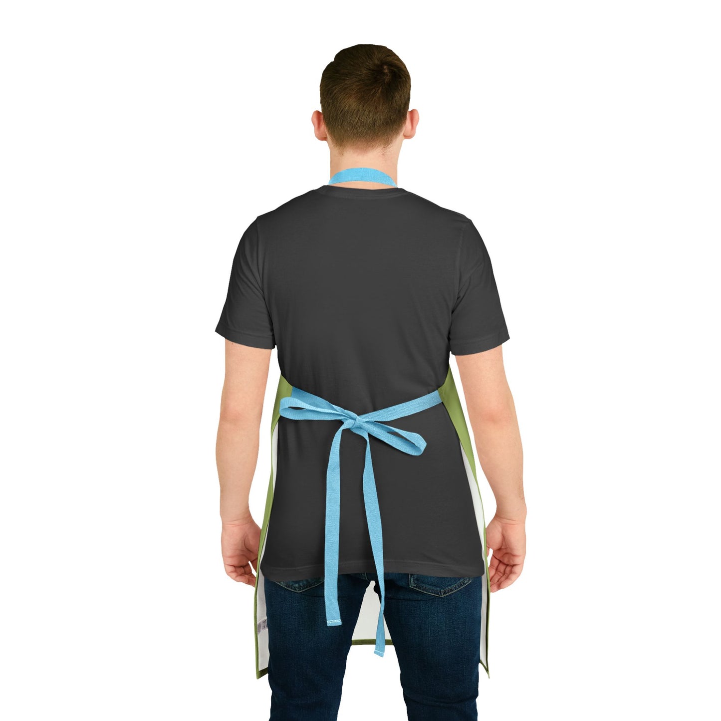 Meet Me in the Kitchen Apron — Floral Veggie Cooking Apron (5-Color Straps)