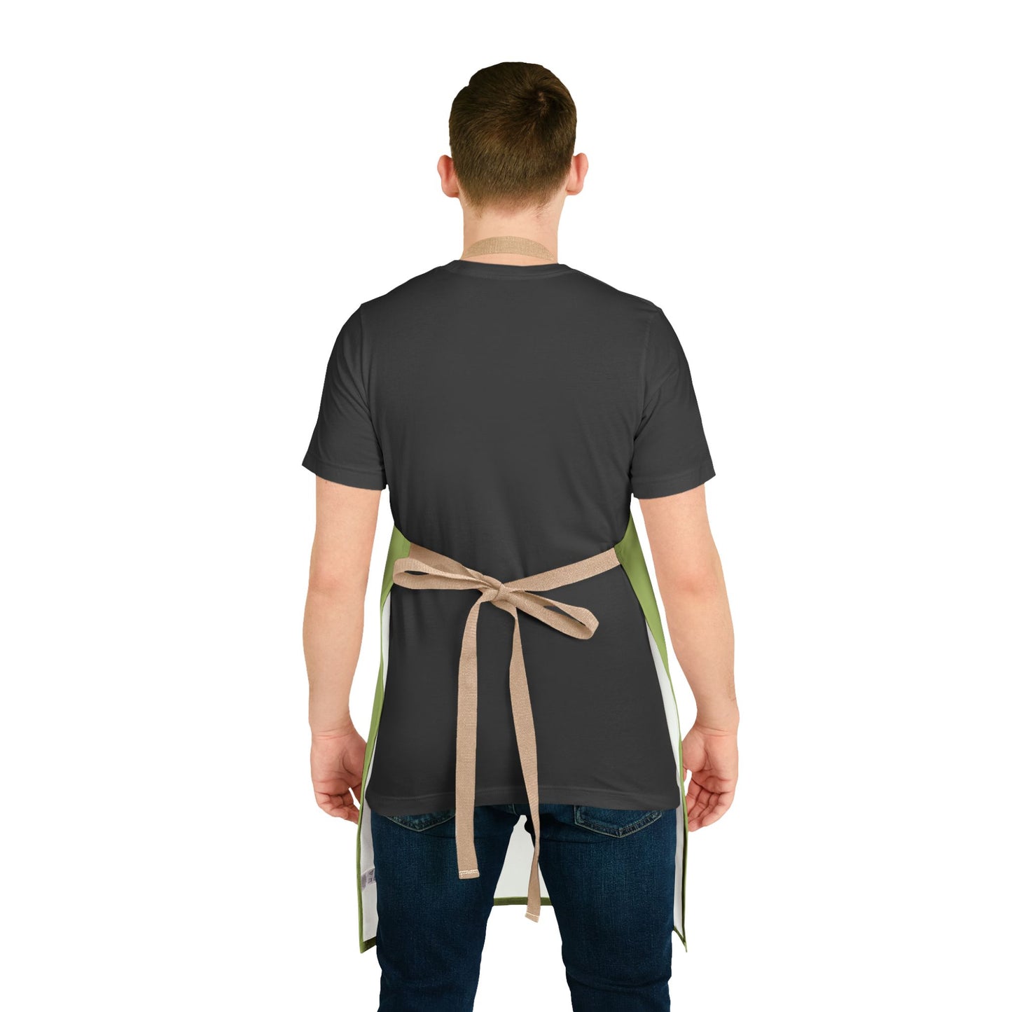 Meet Me in the Kitchen Apron — Floral Veggie Cooking Apron (5-Color Straps)