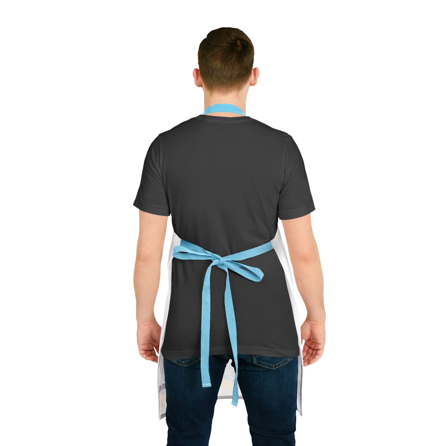 Health Row Fruit Garden Apron — Chef Apron with Colorful Fruit Trim